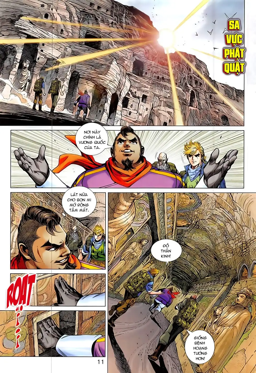 Truyện Tranh Tân Tác Long Hổ Môn trang 4