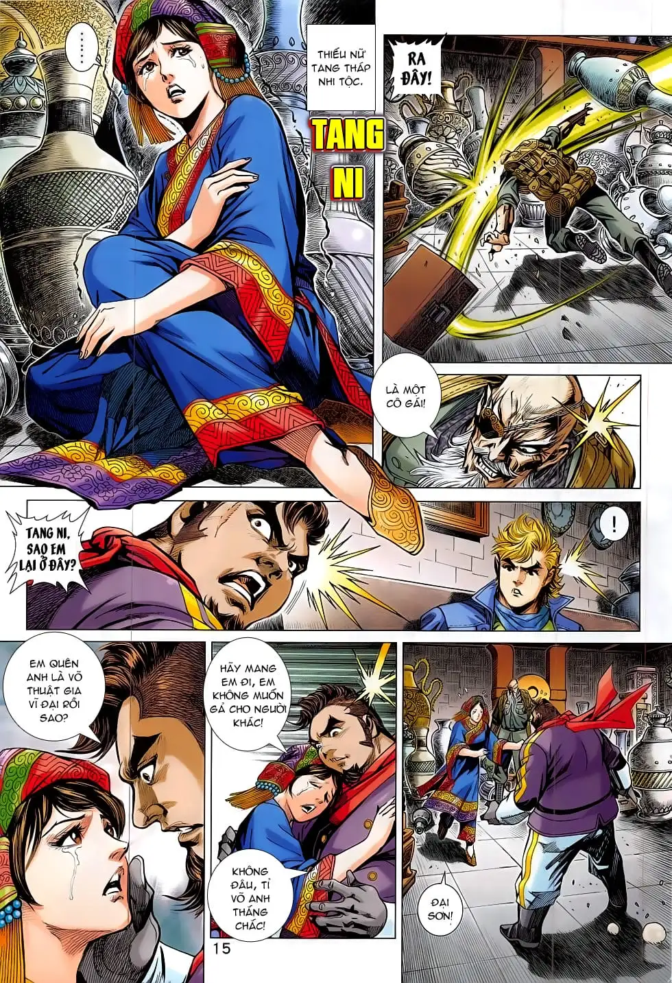 Truyện Tranh Tân Tác Long Hổ Môn trang 4