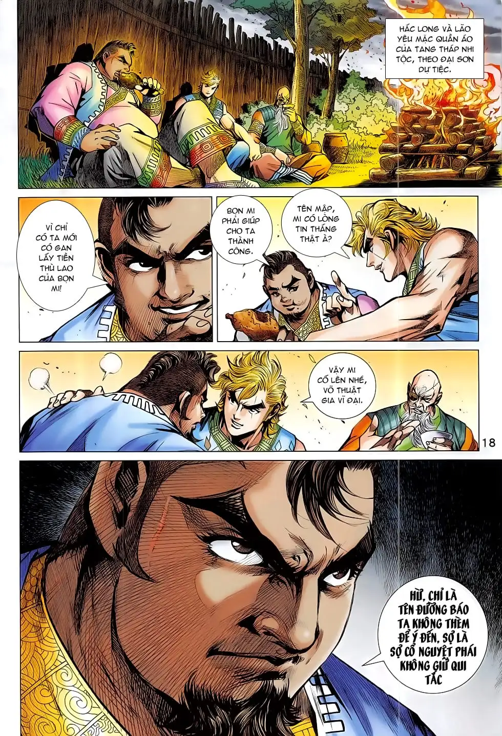 Truyện Tranh Tân Tác Long Hổ Môn trang 4