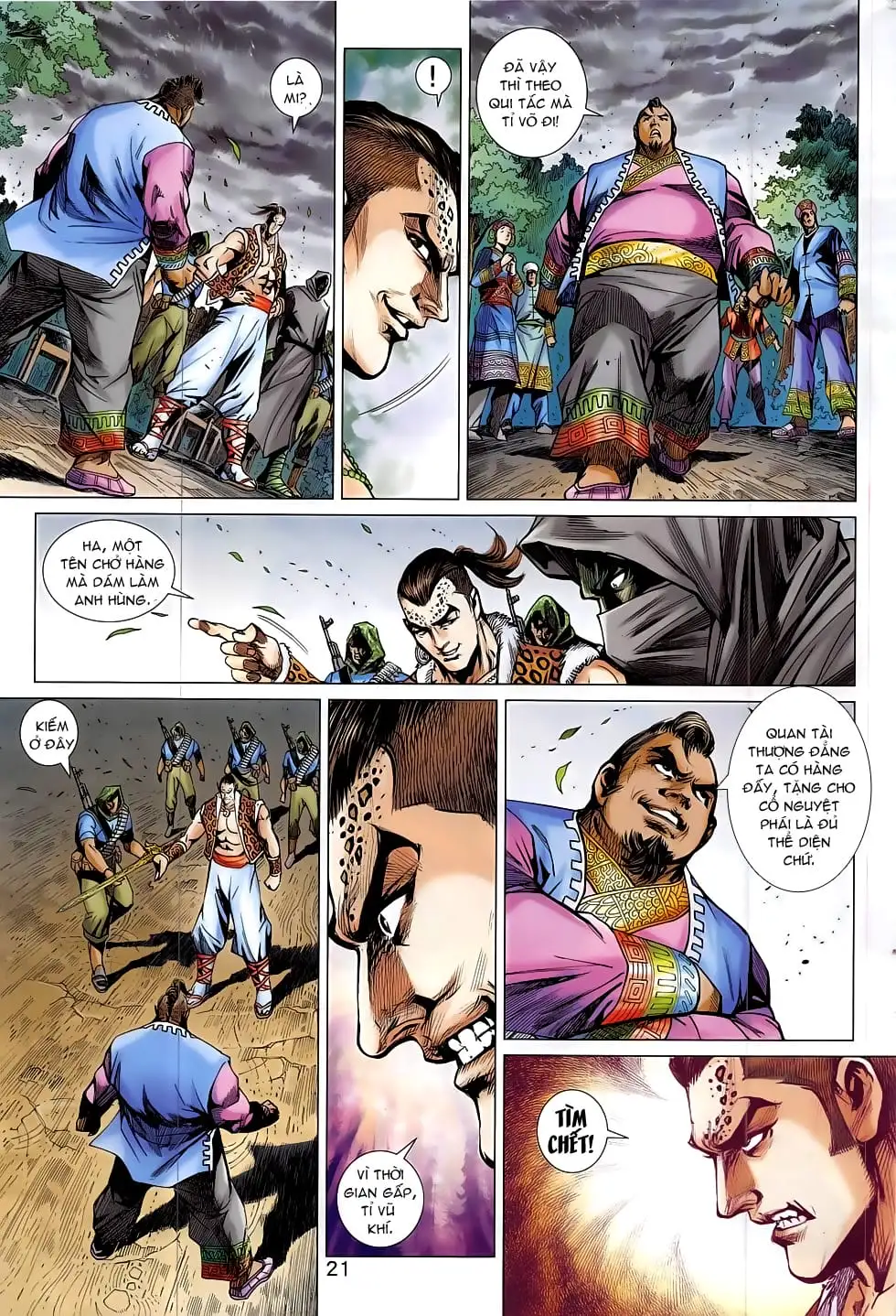 Truyện Tranh Tân Tác Long Hổ Môn trang 4