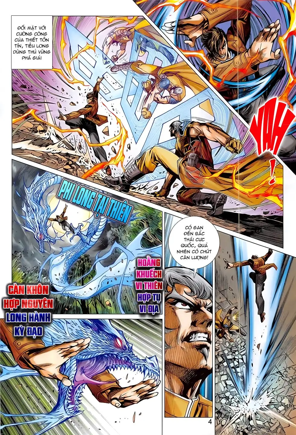 Truyện Tranh Tân Tác Long Hổ Môn trang 4