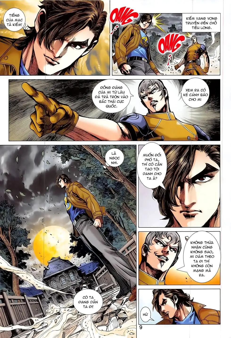 Truyện Tranh Tân Tác Long Hổ Môn trang 4