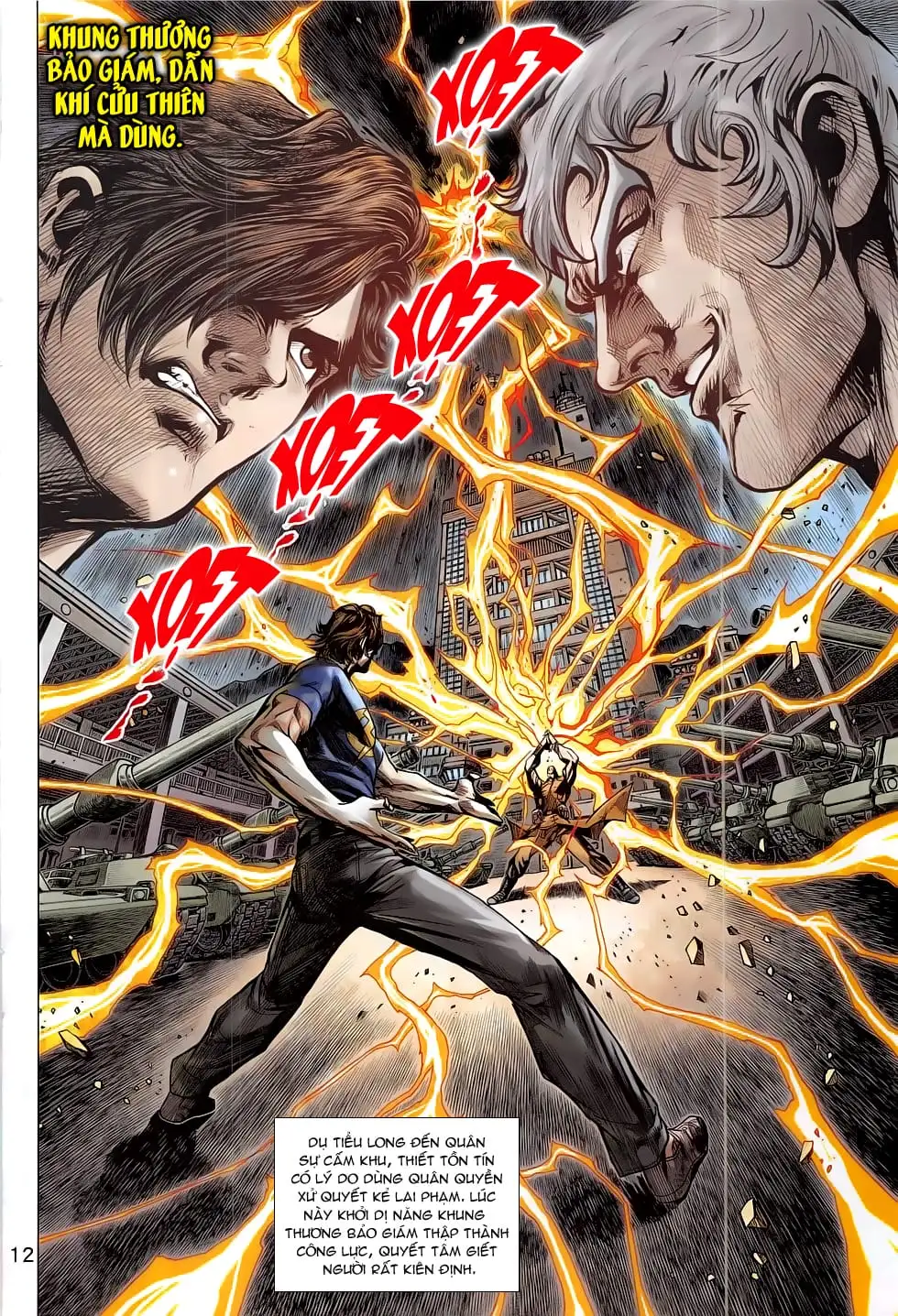 Truyện Tranh Tân Tác Long Hổ Môn trang 4