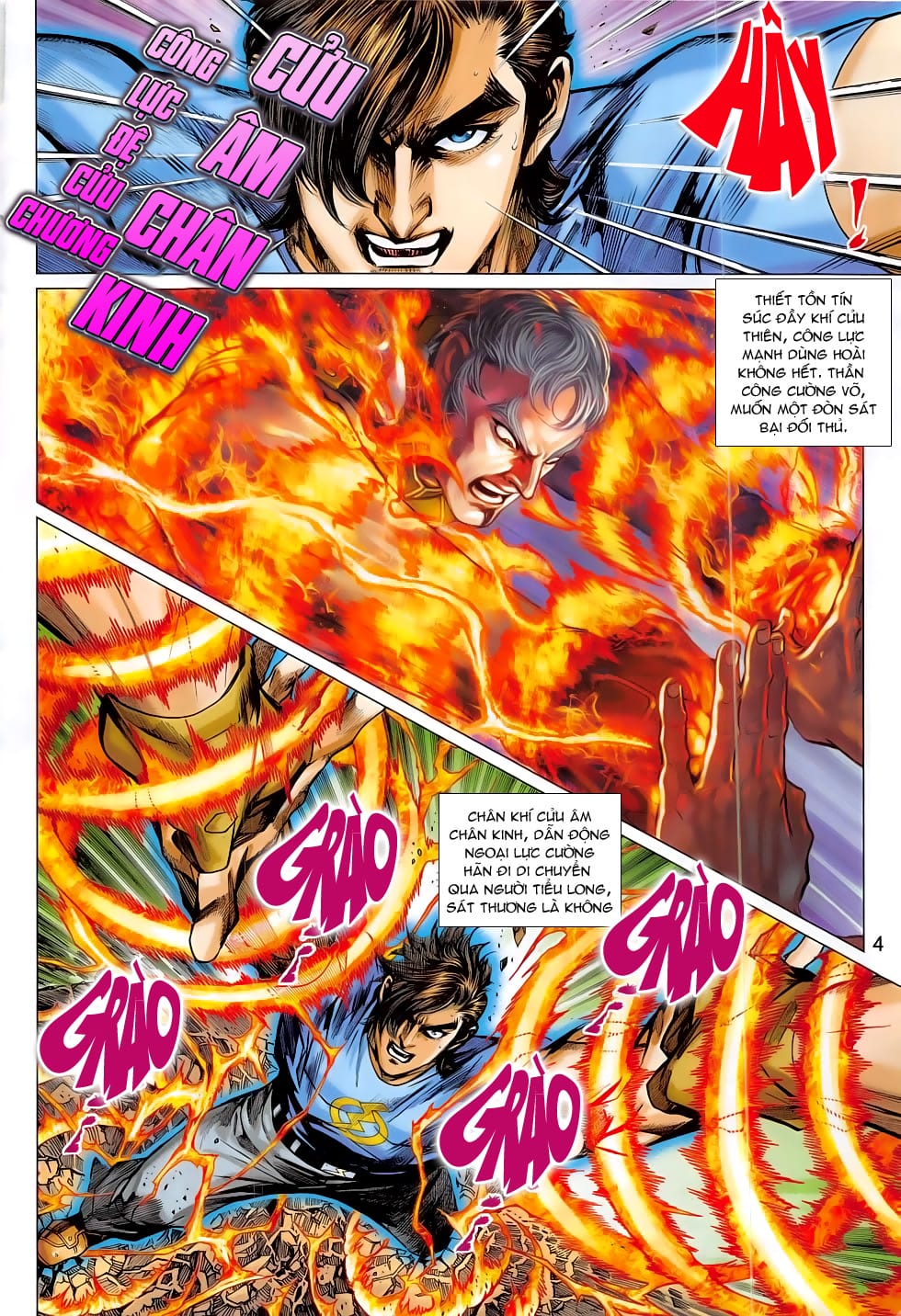 Truyện Tranh Tân Tác Long Hổ Môn trang 4