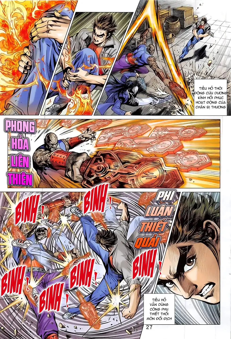 Truyện Tranh Tân Tác Long Hổ Môn trang 4