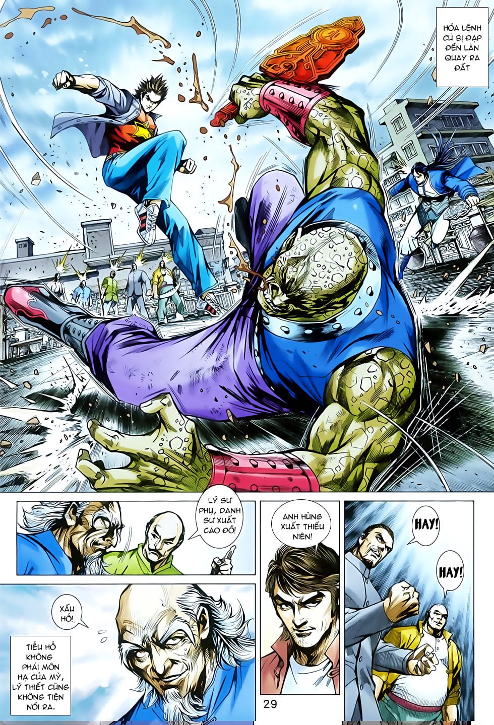 Truyện Tranh Tân Tác Long Hổ Môn trang 4