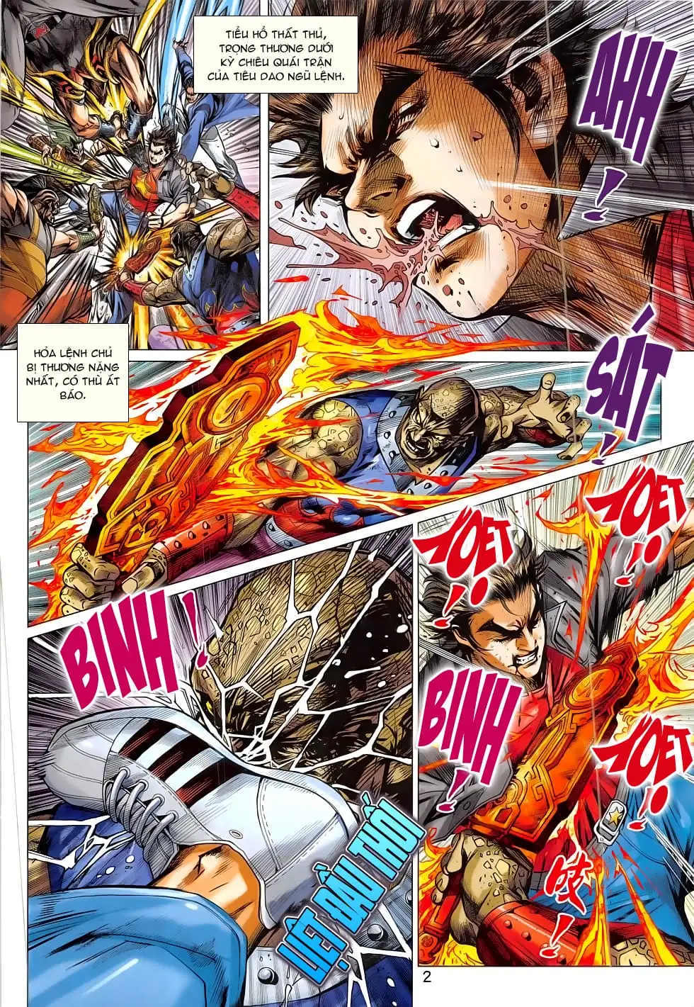 Truyện Tranh Tân Tác Long Hổ Môn trang 4