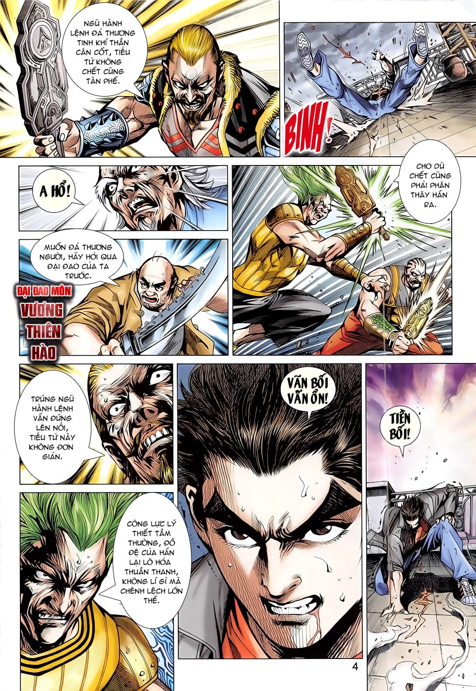 Truyện Tranh Tân Tác Long Hổ Môn trang 4