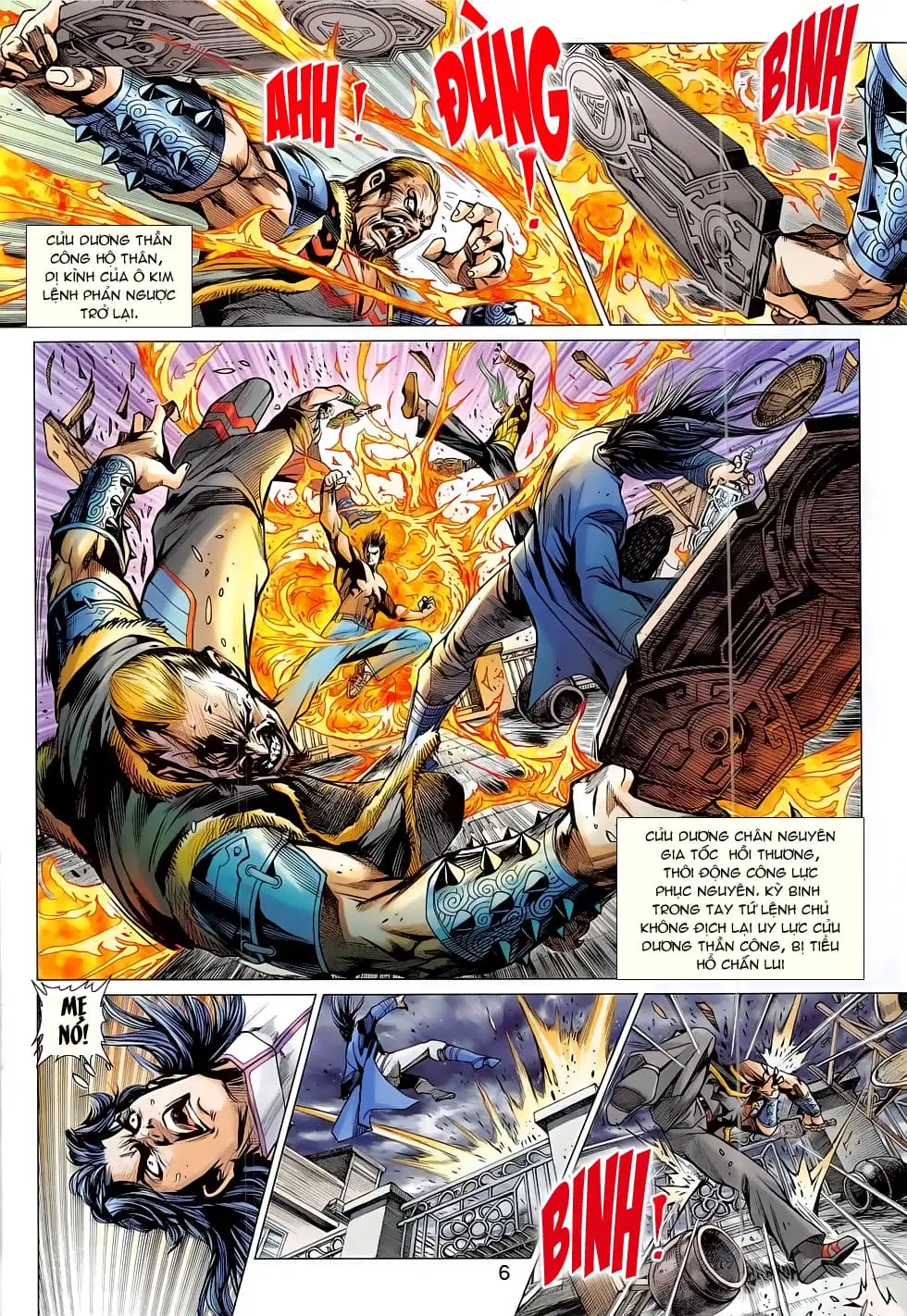 Truyện Tranh Tân Tác Long Hổ Môn trang 4