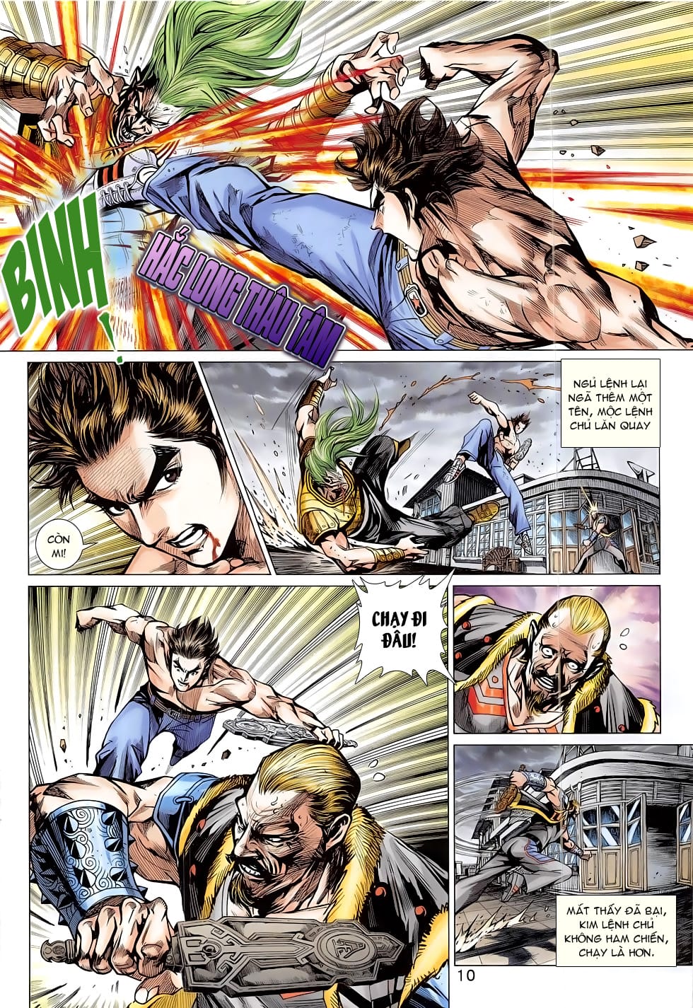 Truyện Tranh Tân Tác Long Hổ Môn trang 4