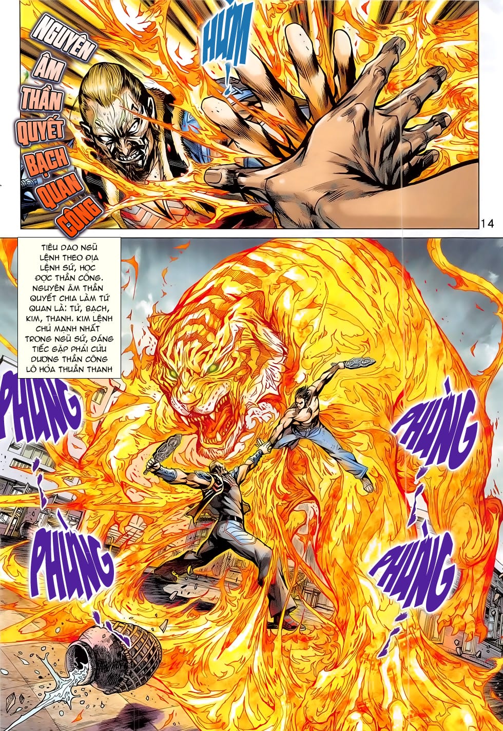 Truyện Tranh Tân Tác Long Hổ Môn trang 4