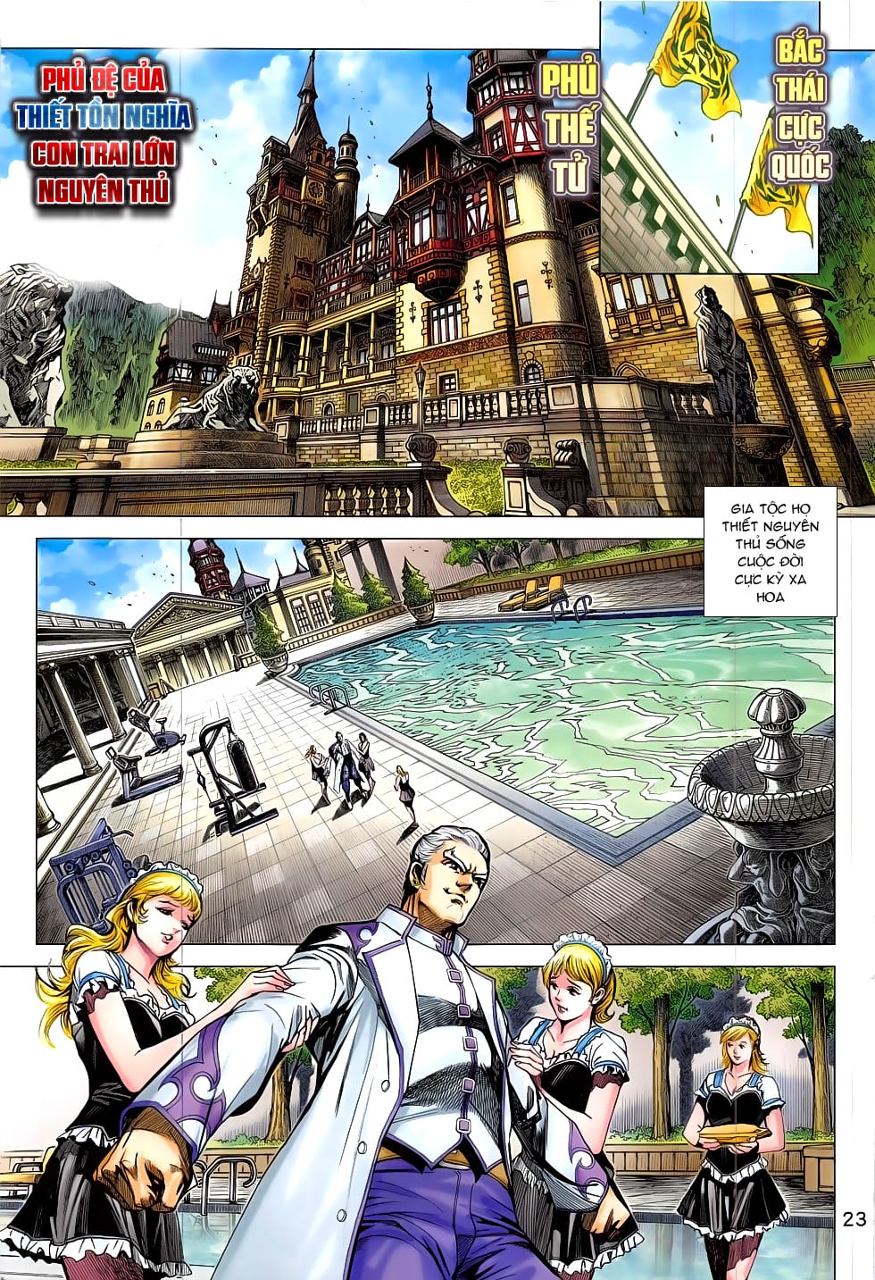 Truyện Tranh Tân Tác Long Hổ Môn trang 4