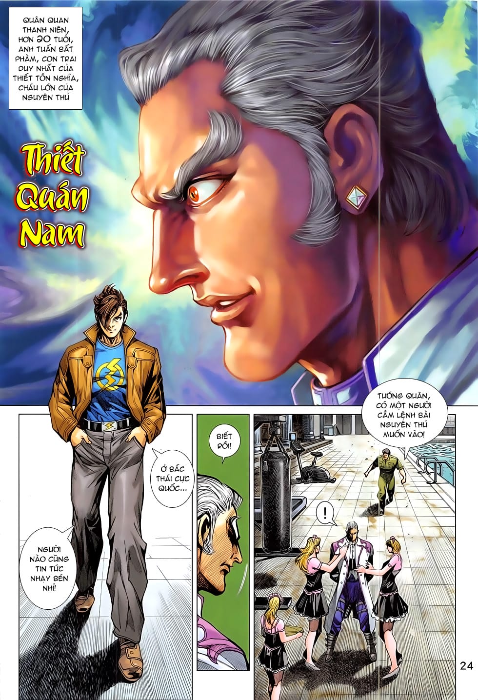 Truyện Tranh Tân Tác Long Hổ Môn trang 4