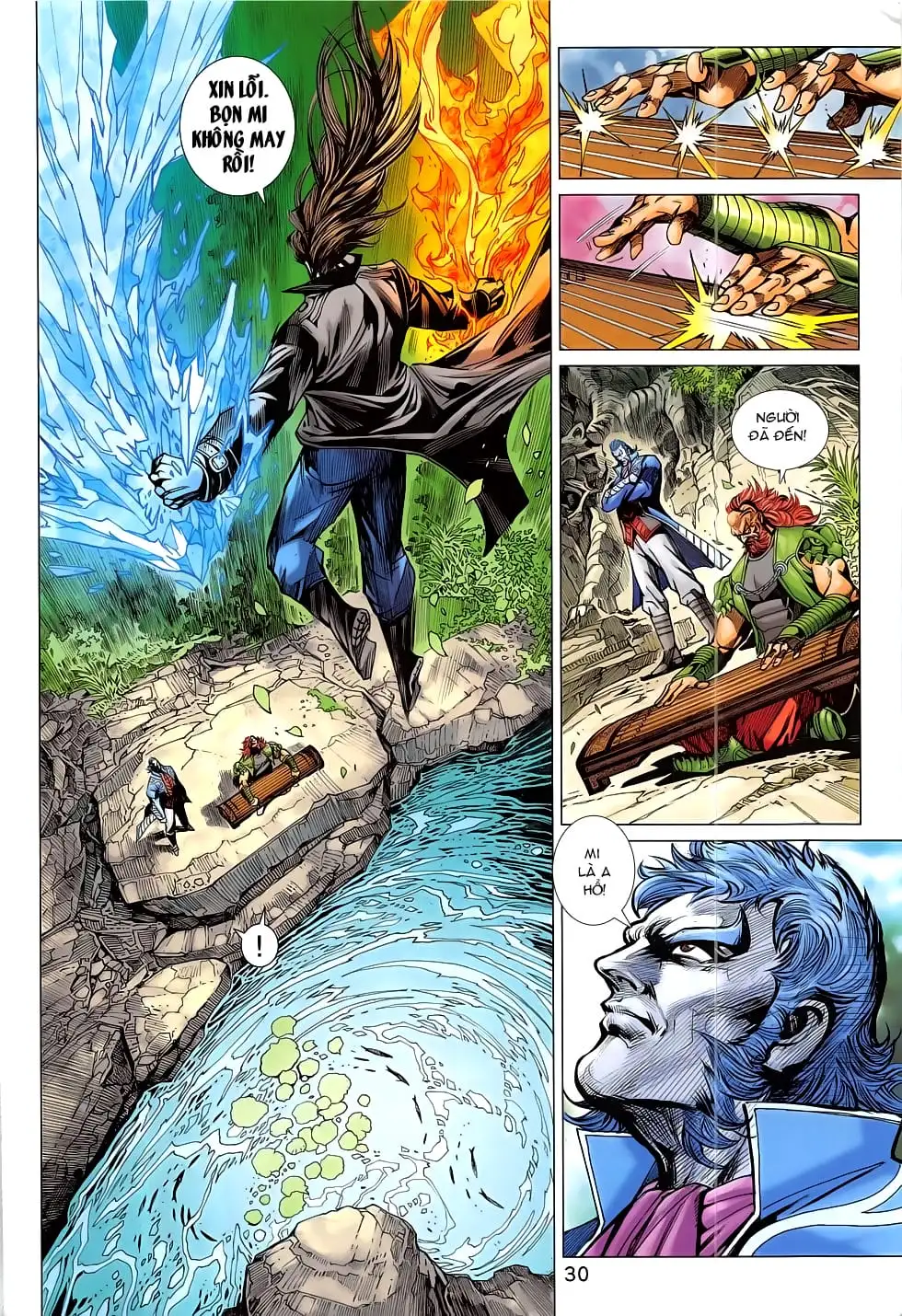 Truyện Tranh Tân Tác Long Hổ Môn trang 4