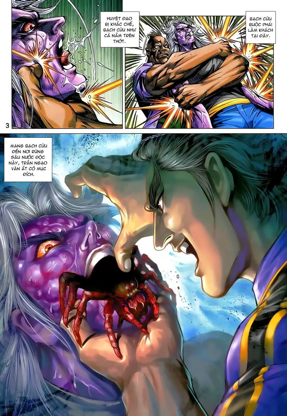 Truyện Tranh Tân Tác Long Hổ Môn trang 4