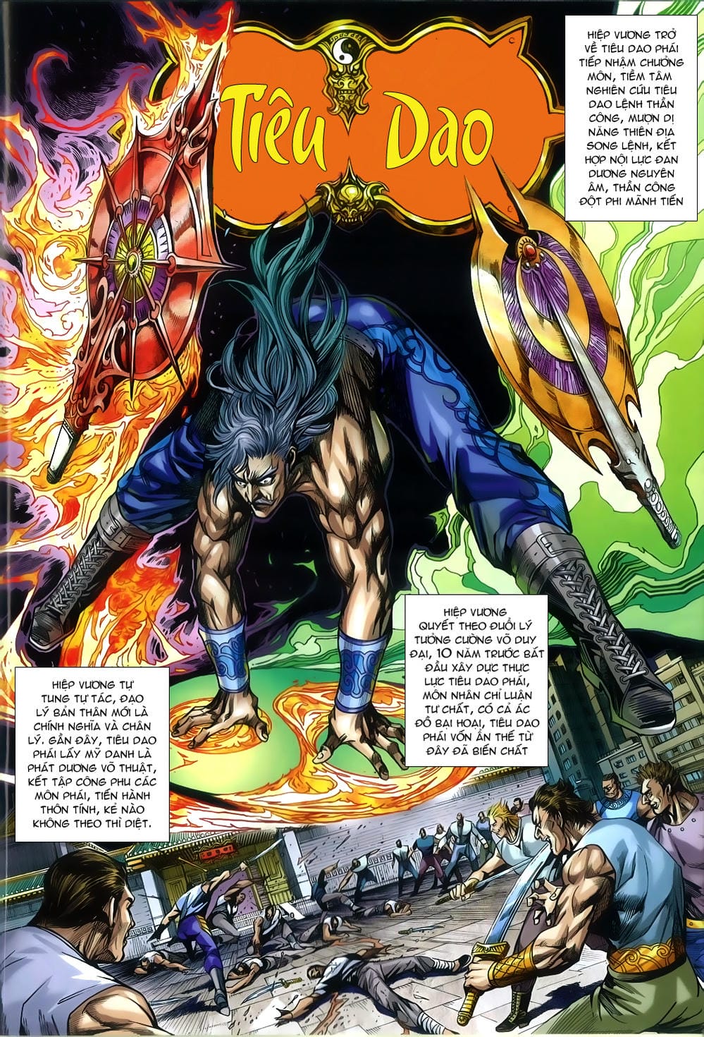 Truyện Tranh Tân Tác Long Hổ Môn trang 4