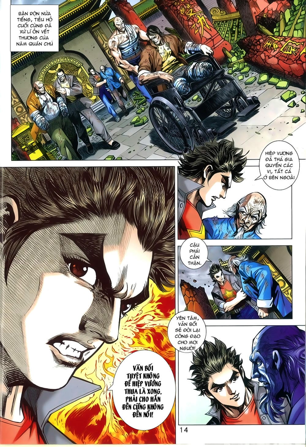 Truyện Tranh Tân Tác Long Hổ Môn trang 4