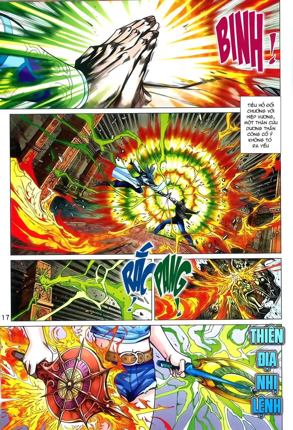 Truyện Tranh Tân Tác Long Hổ Môn trang 4