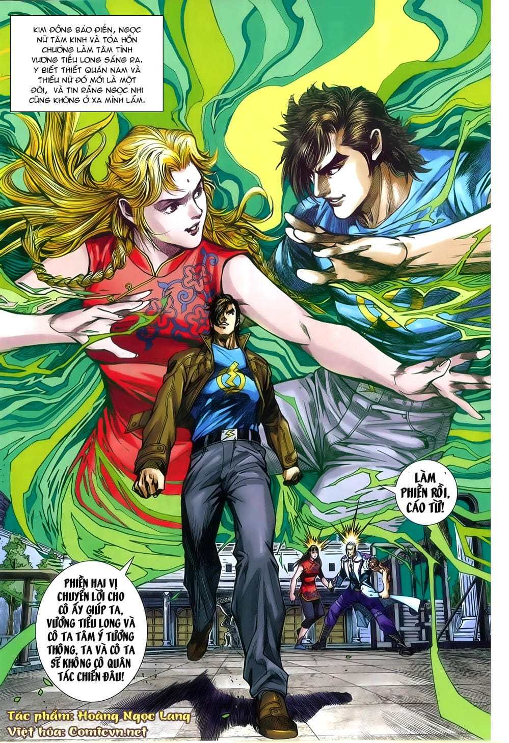 Truyện Tranh Tân Tác Long Hổ Môn trang 4