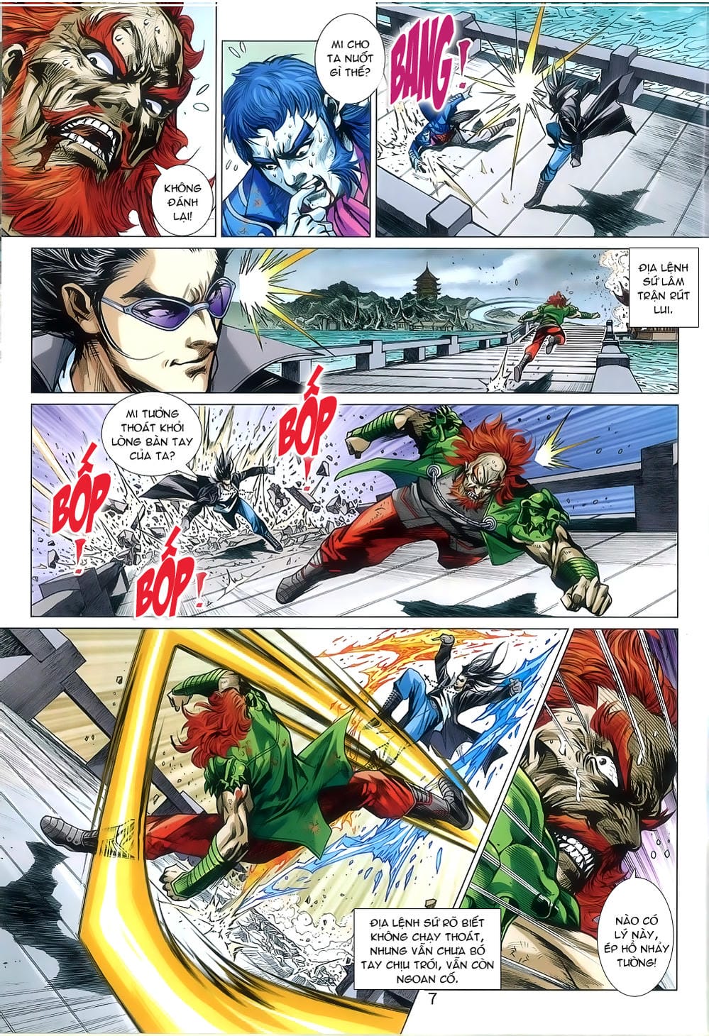 Truyện Tranh Tân Tác Long Hổ Môn trang 4