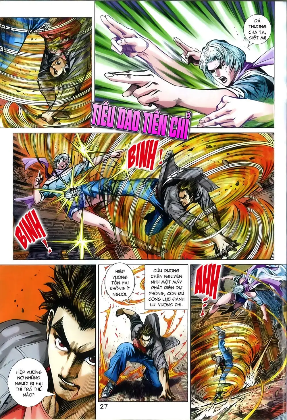 Truyện Tranh Tân Tác Long Hổ Môn trang 4