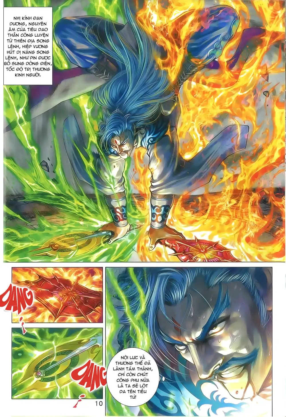 Truyện Tranh Tân Tác Long Hổ Môn trang 4