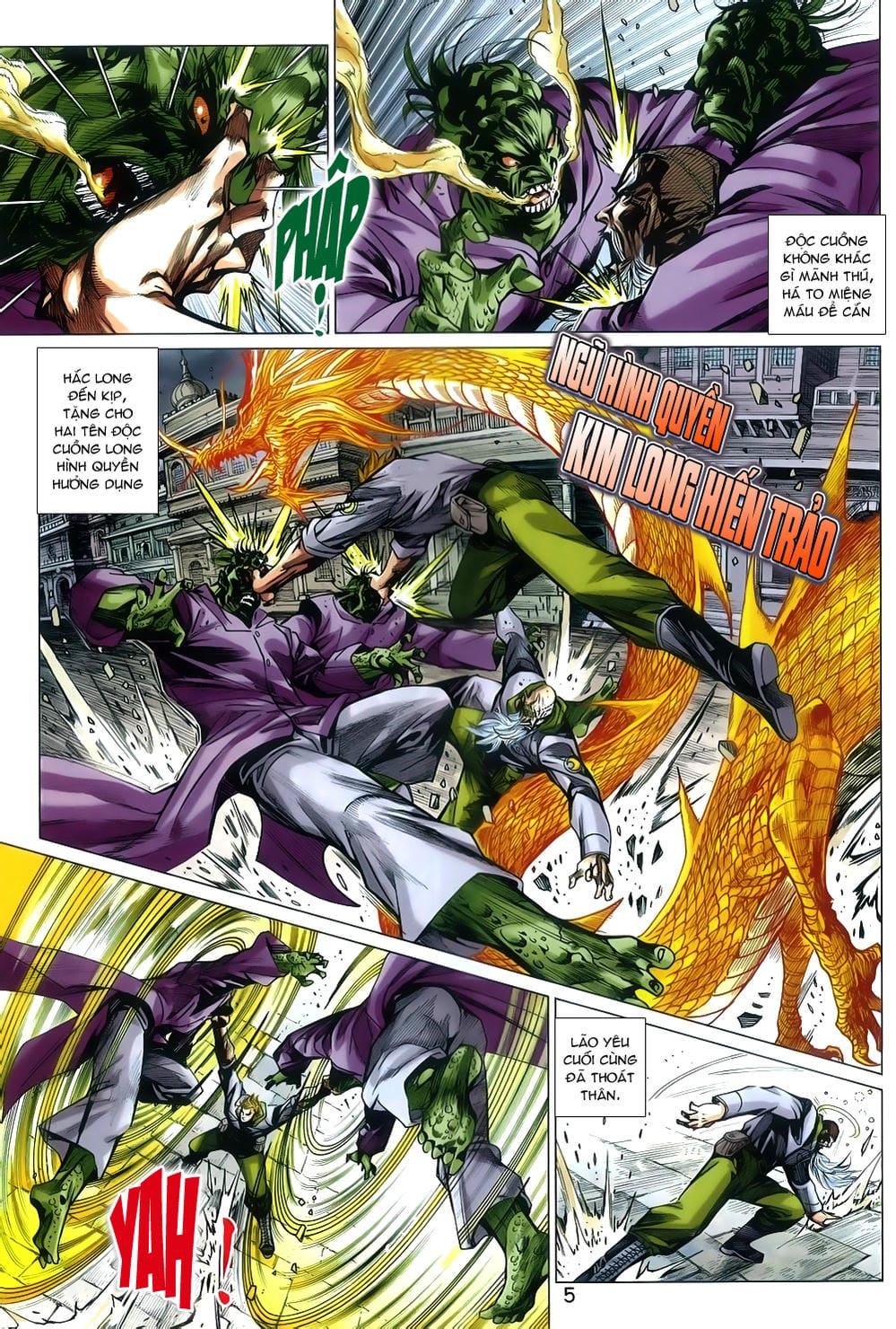 Truyện Tranh Tân Tác Long Hổ Môn trang 4