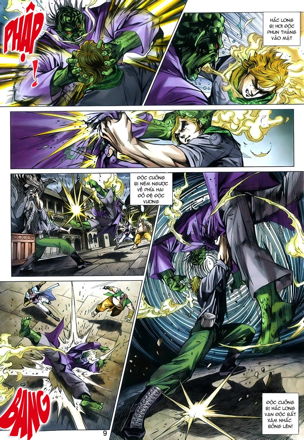 Truyện Tranh Tân Tác Long Hổ Môn trang 4