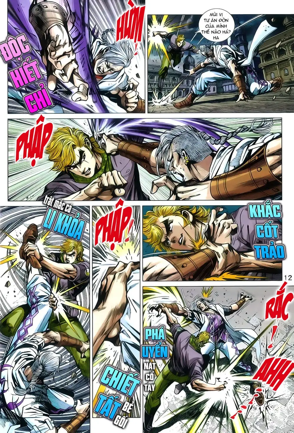 Truyện Tranh Tân Tác Long Hổ Môn trang 4