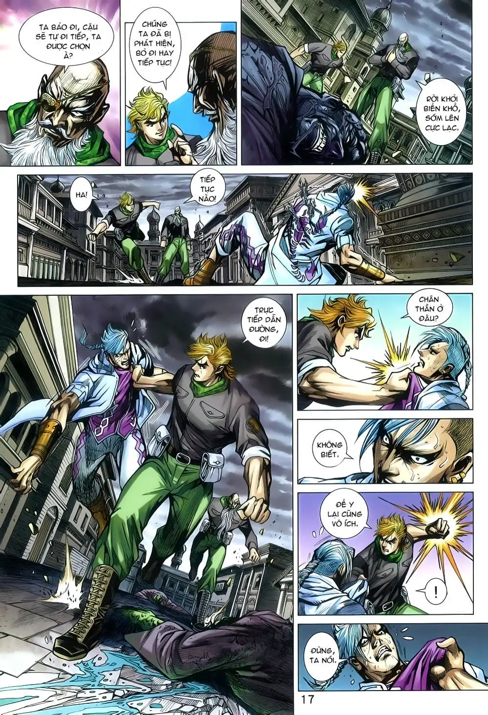 Truyện Tranh Tân Tác Long Hổ Môn trang 4