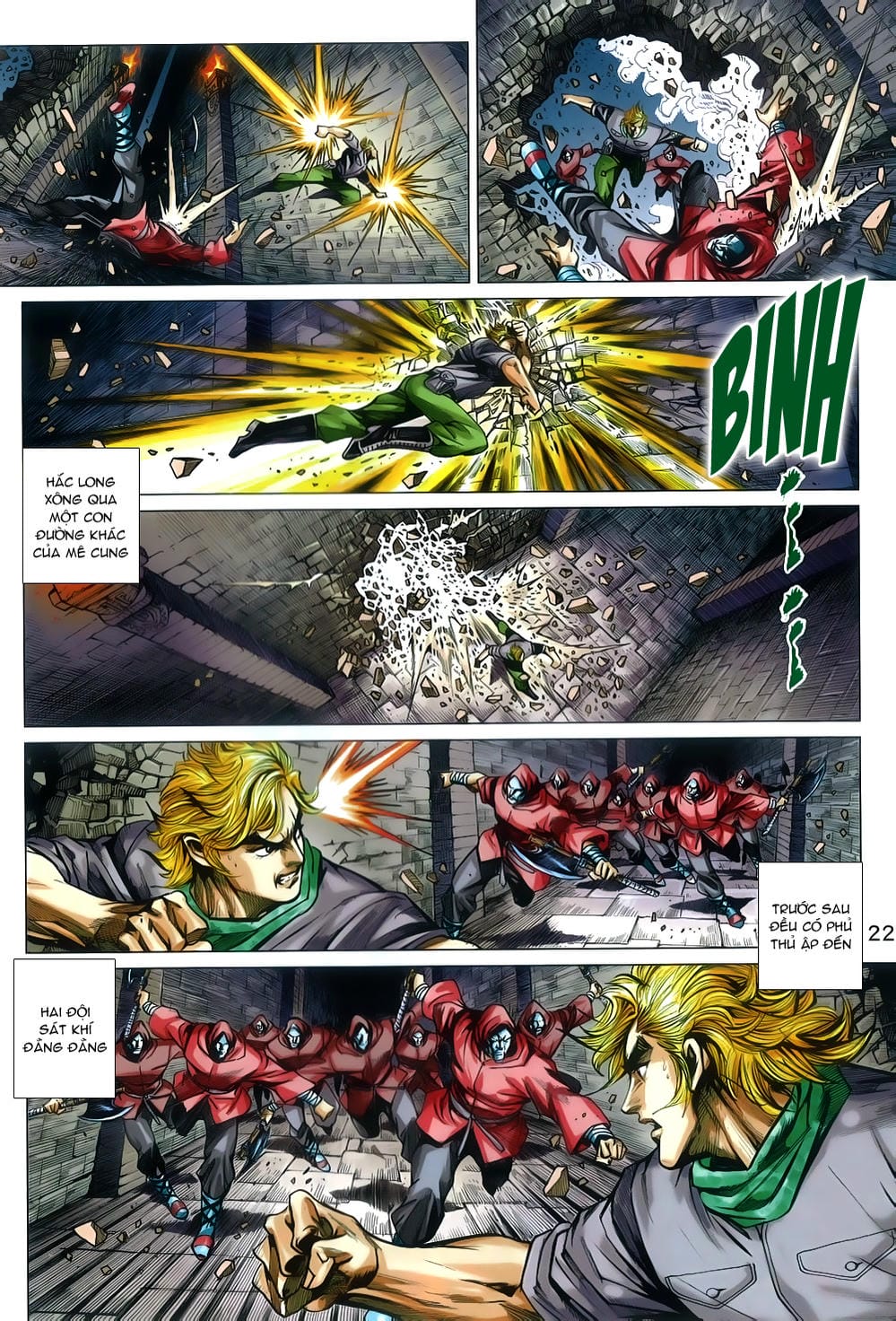 Truyện Tranh Tân Tác Long Hổ Môn trang 4