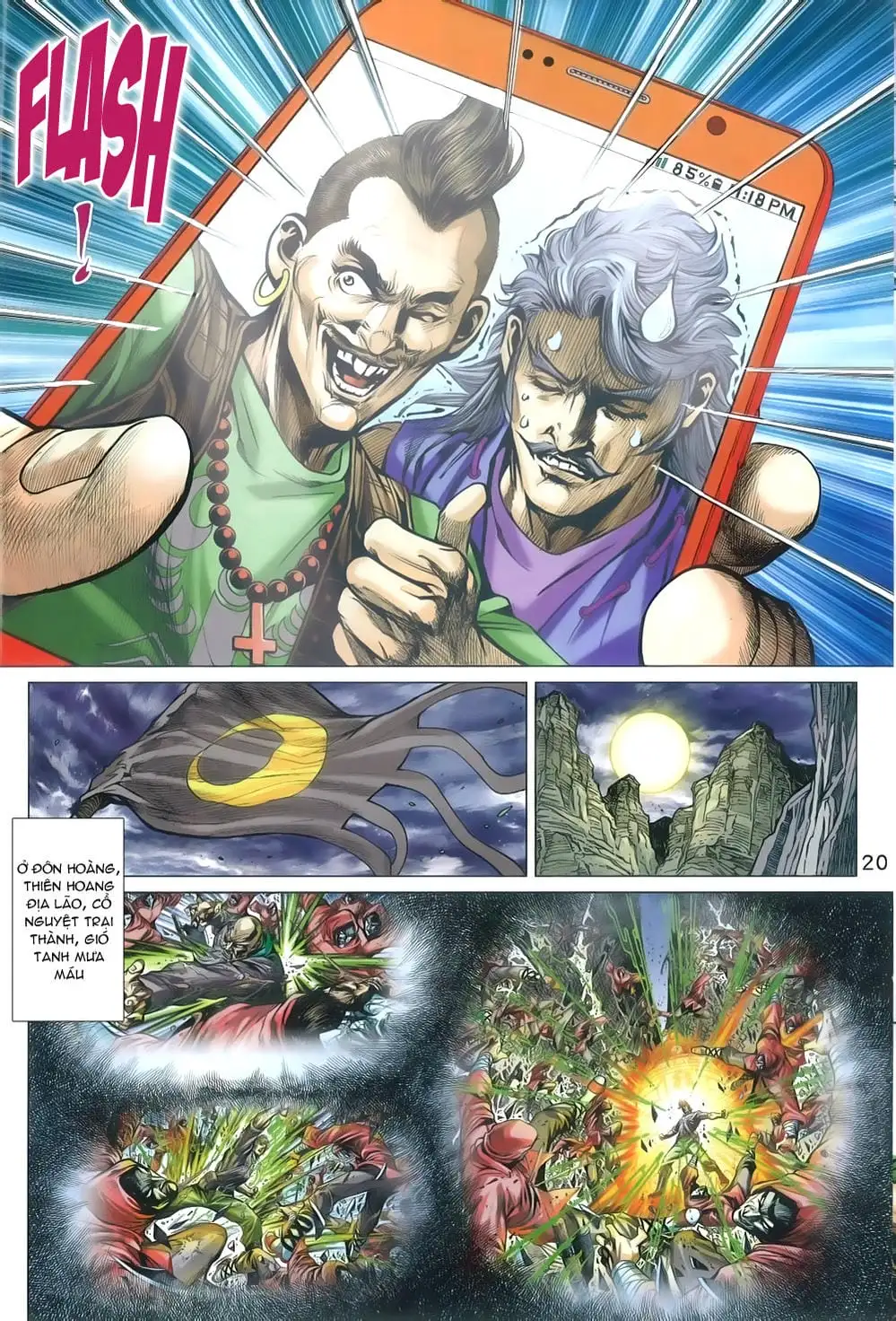 Truyện Tranh Tân Tác Long Hổ Môn trang 4