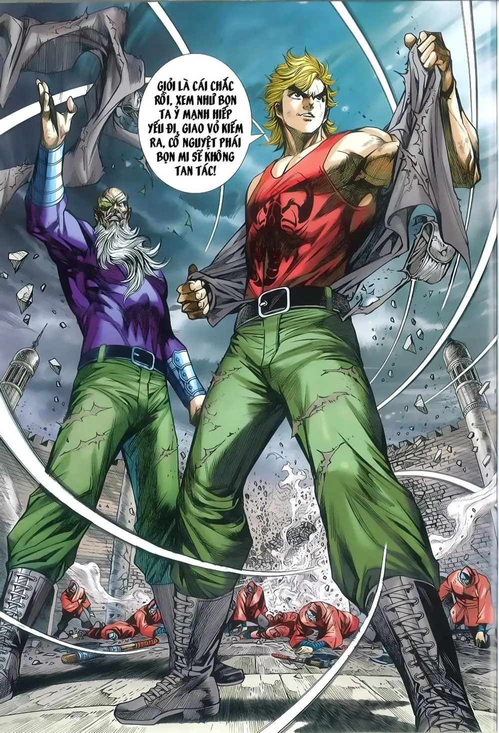 Truyện Tranh Tân Tác Long Hổ Môn trang 4