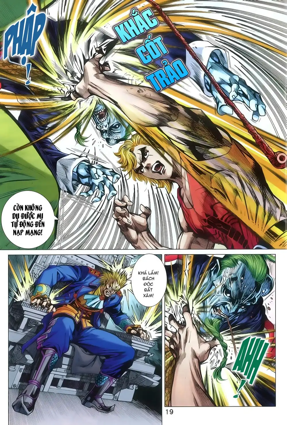 Truyện Tranh Tân Tác Long Hổ Môn trang 4