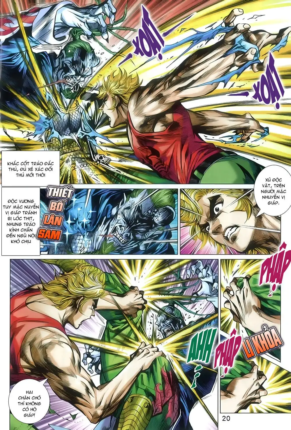 Truyện Tranh Tân Tác Long Hổ Môn trang 4