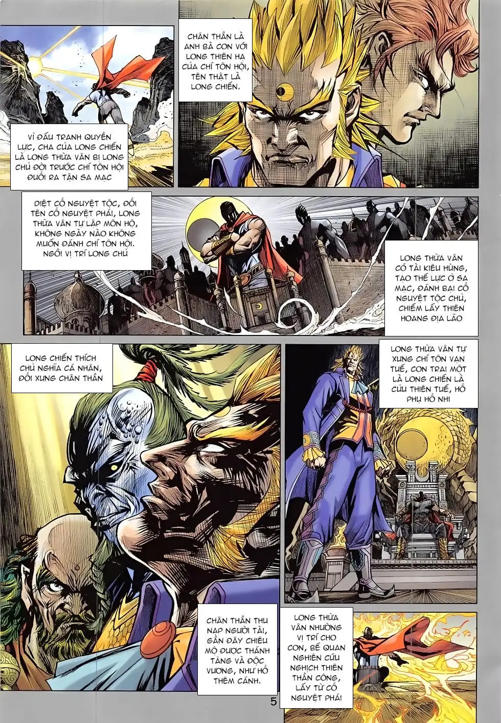 Truyện Tranh Tân Tác Long Hổ Môn trang 4