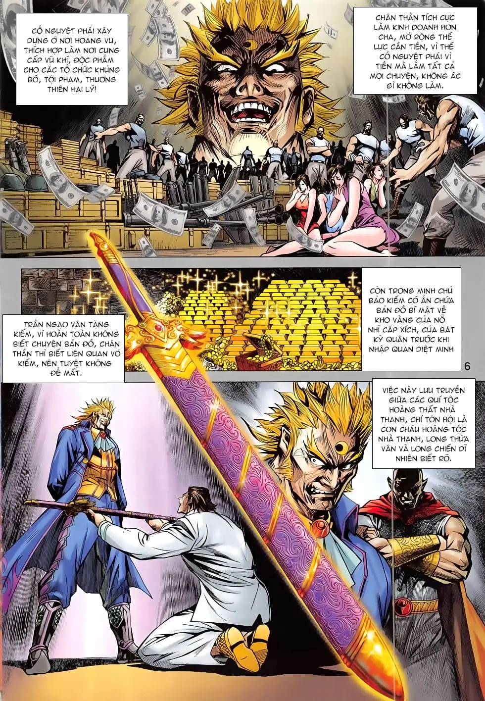 Truyện Tranh Tân Tác Long Hổ Môn trang 4