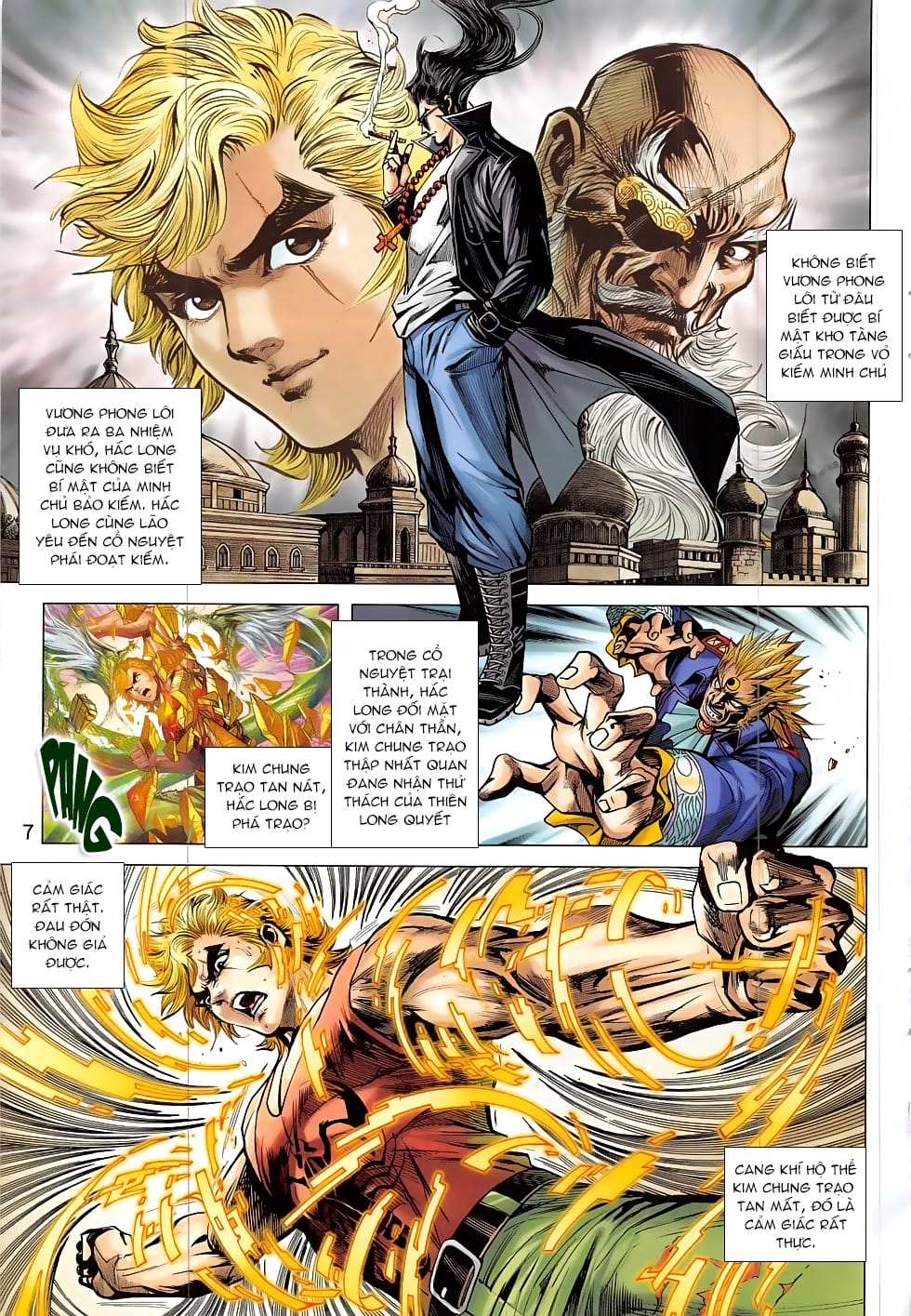 Truyện Tranh Tân Tác Long Hổ Môn trang 4