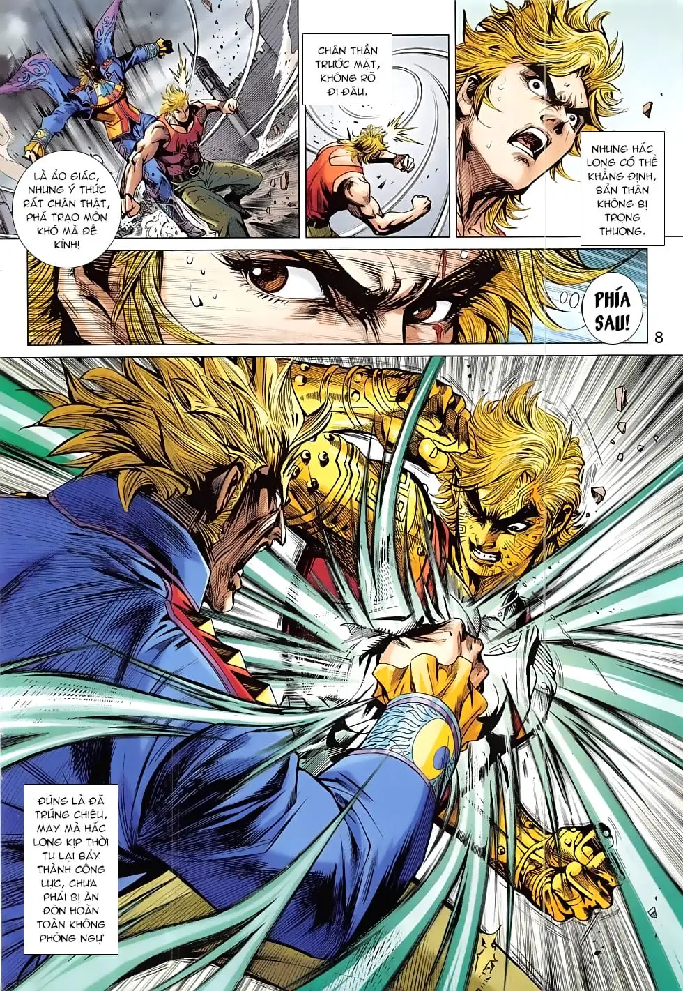 Truyện Tranh Tân Tác Long Hổ Môn trang 4