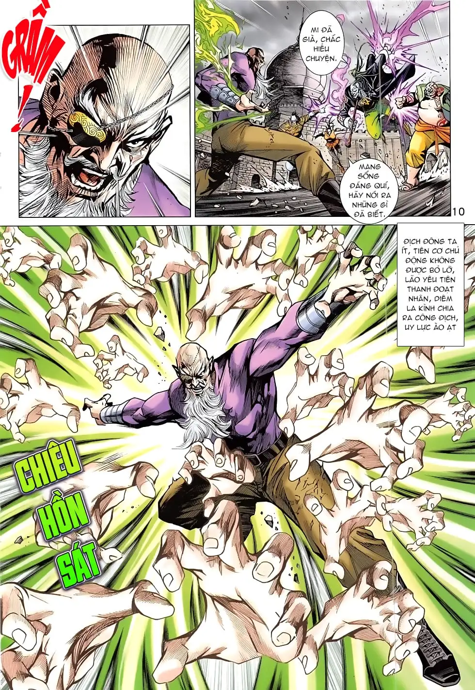 Truyện Tranh Tân Tác Long Hổ Môn trang 4