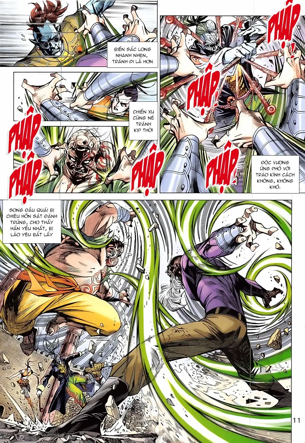 Truyện Tranh Tân Tác Long Hổ Môn trang 4