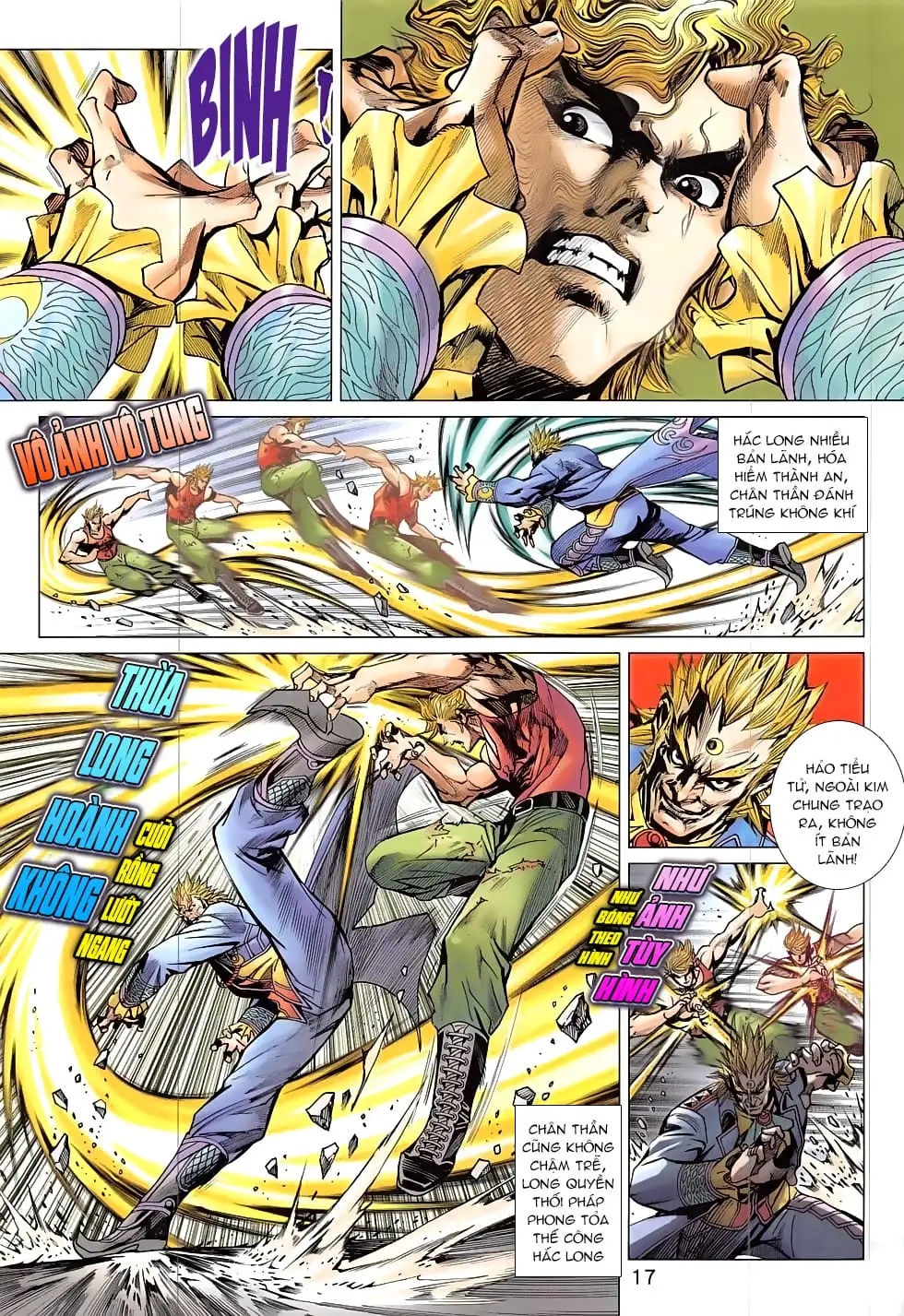 Truyện Tranh Tân Tác Long Hổ Môn trang 4