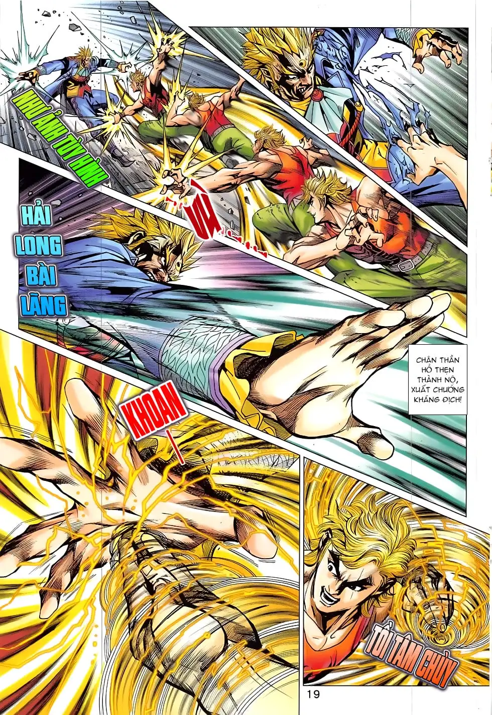 Truyện Tranh Tân Tác Long Hổ Môn trang 4