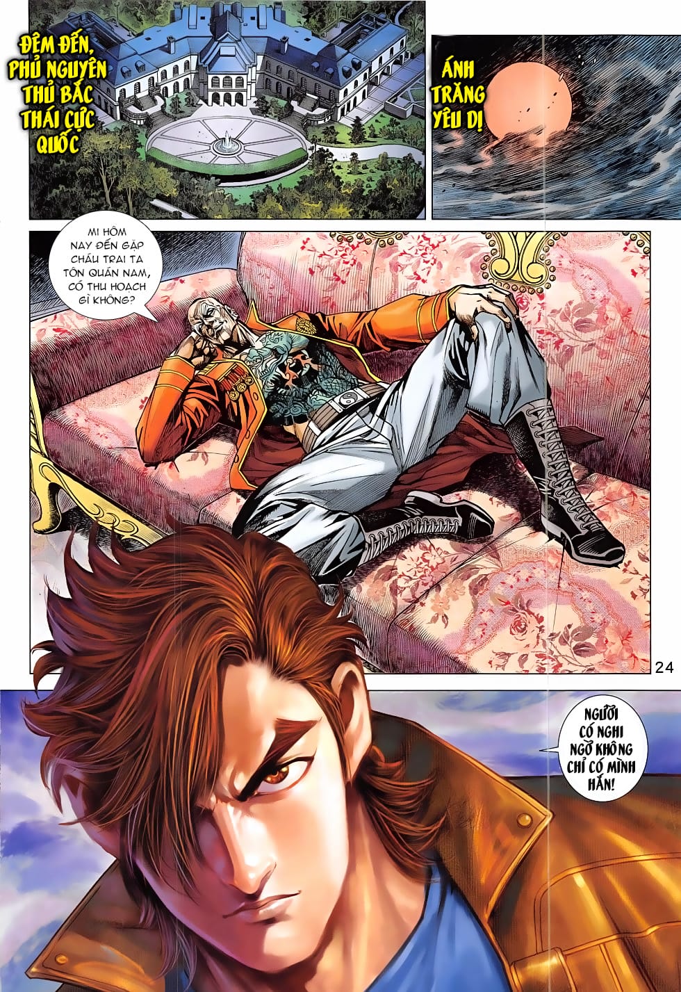 Truyện Tranh Tân Tác Long Hổ Môn trang 4