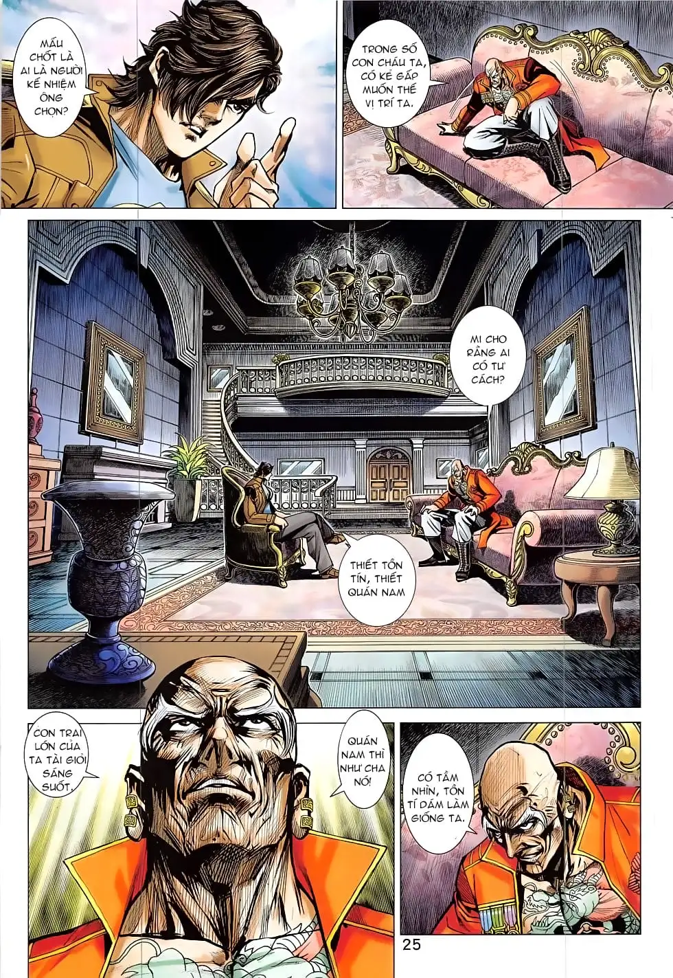 Truyện Tranh Tân Tác Long Hổ Môn trang 4