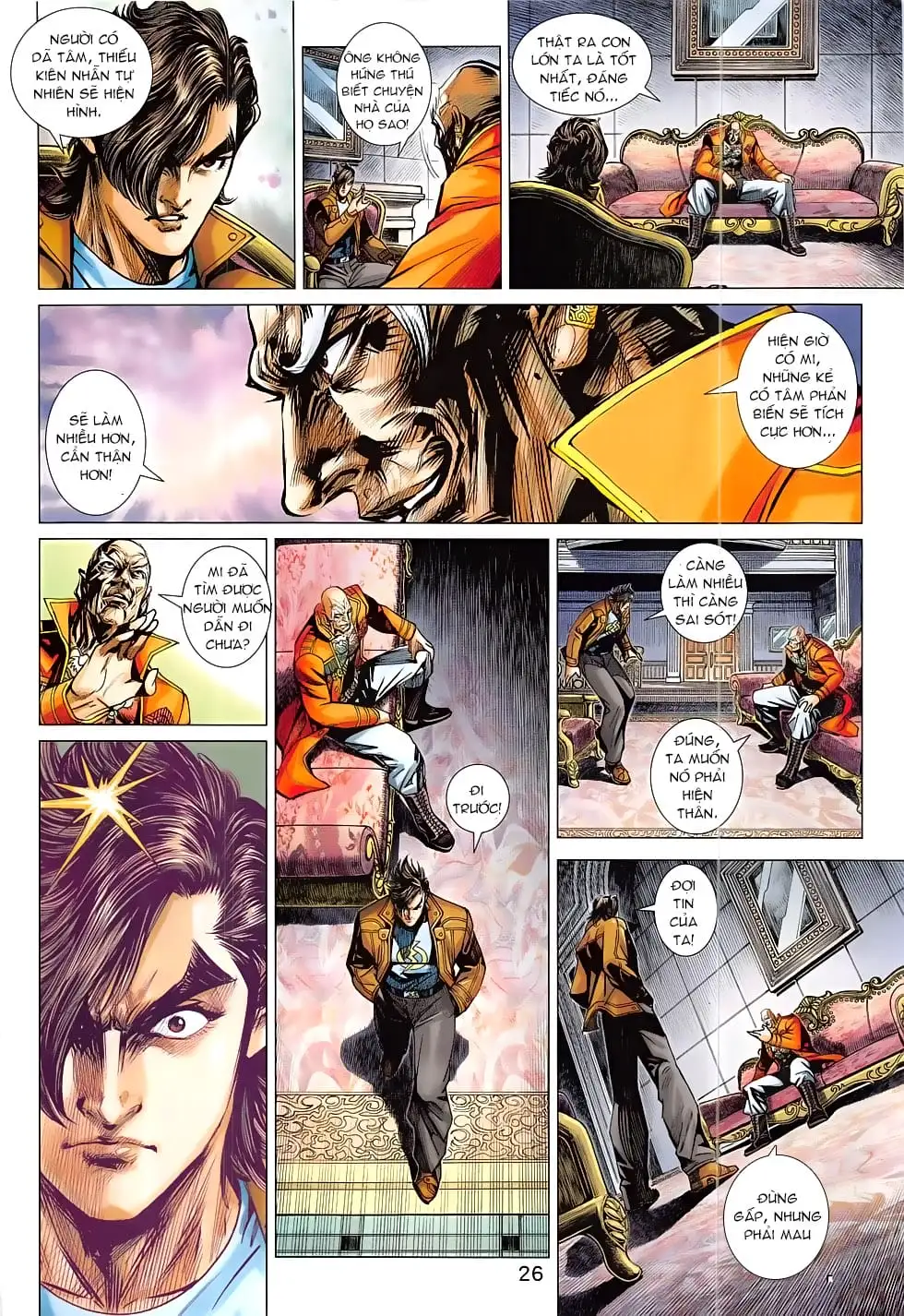 Truyện Tranh Tân Tác Long Hổ Môn trang 4