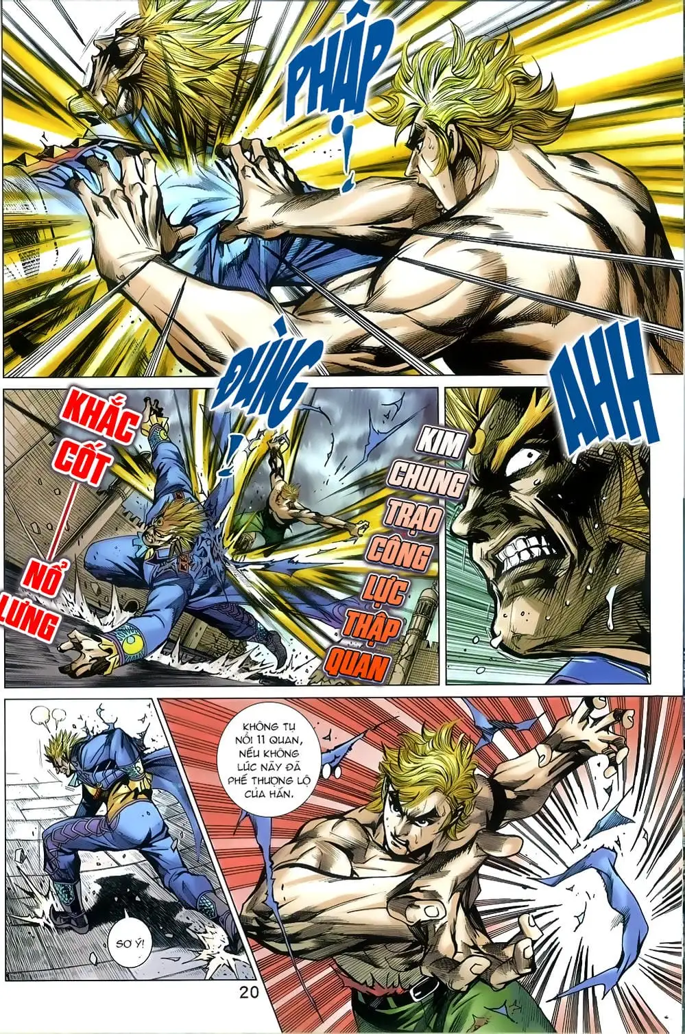 Truyện Tranh Tân Tác Long Hổ Môn trang 4