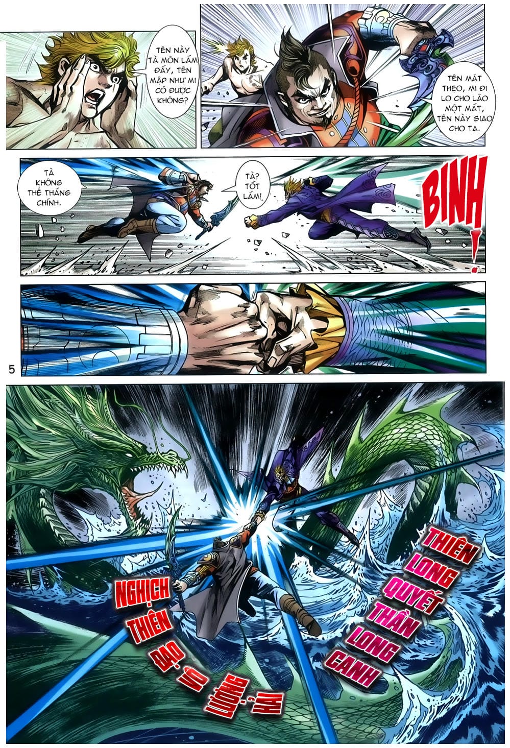 Truyện Tranh Tân Tác Long Hổ Môn trang 4