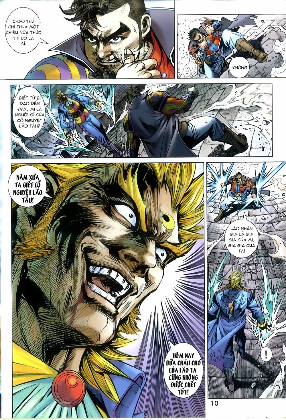 Truyện Tranh Tân Tác Long Hổ Môn trang 4