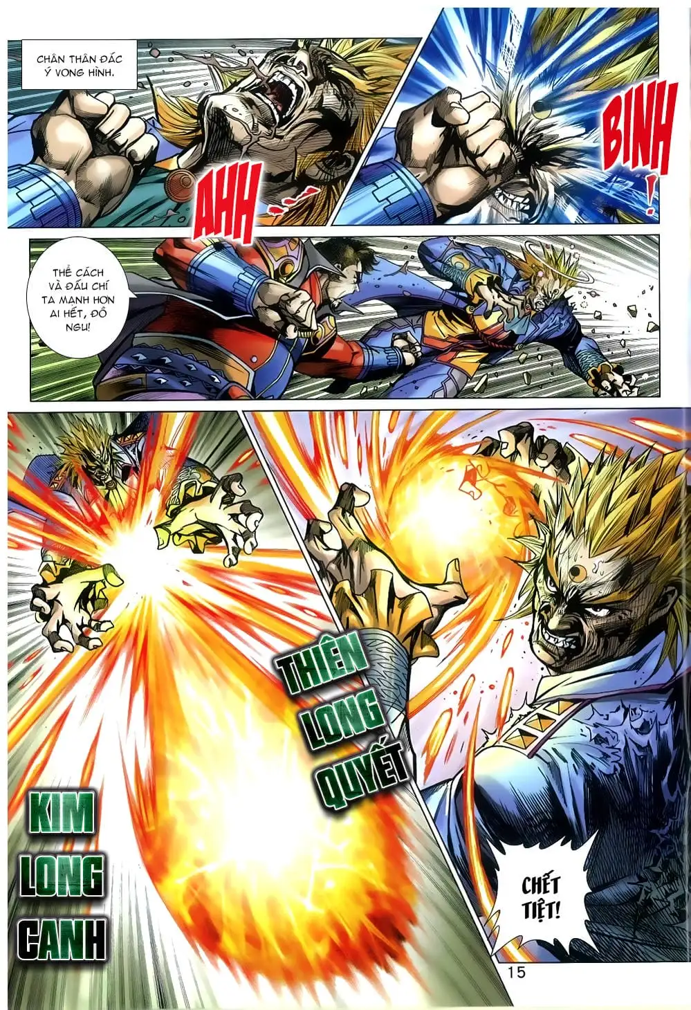 Truyện Tranh Tân Tác Long Hổ Môn trang 4